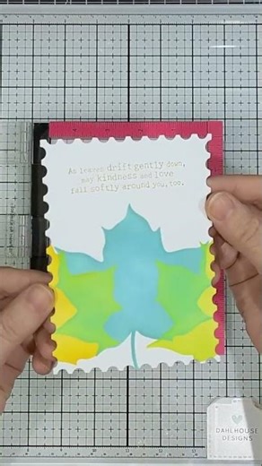 Simple Stenciling, Gorgeous Fall Card Results 🍂 Quick & Easy