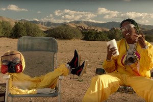 Rich The Kid Befriends an Alien in ''Plug Walk'' Video