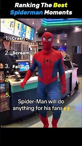 Ranking The BestSpiderman Moments