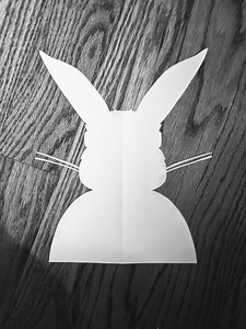 4 - 5 symmetrical cut paper