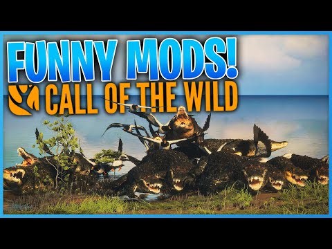 Playing With FUNNY MODS on theHunter Call Of The Wild!