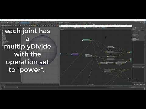 EveryDayMaya: 050 : joint Driven Squash Stretch with IKspline