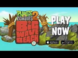 Plants vs. Zombies 2 Big Wave Beach Part 1 Play Now