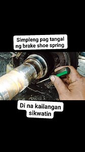 16K views · 378 reactions | Madaling pagkalas ng brake shoe spring | MGA KA Piston | Facebook