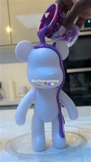 Sip and paint activities at home🧸🎨 #artsandcrafts #bearbuild #paintingideas