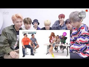 BTS Reaction Blackpink LISA vs Twice MOMO - DANCE BATTLE