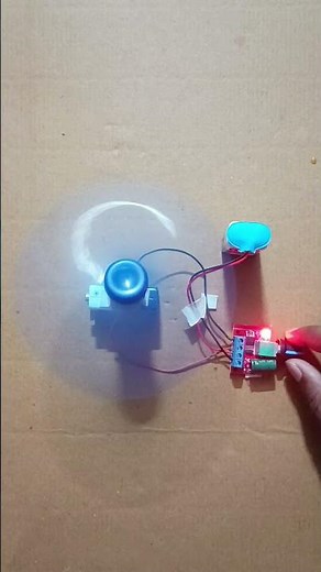 How to Control DC Motor Fan Speed with PWM #experiment