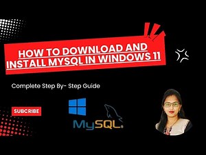 How to download and install MySQL for Windows 11