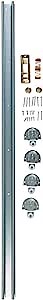 National Hardware N343-061 770D By-Passing Door Hardware in Galvanized