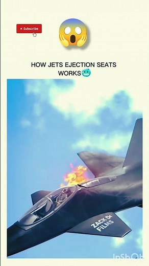How Fighter Pilots Escape in 0.5 Seconds 😳 | Jet Ejection Seat Explained #jets #shorts #viral #facts