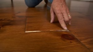 🛠️🪵 Got a chipped wood floor? No worries! Tom Silva demonstrates how to patch and restore your flooring to its former glory. | This Old House