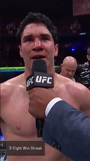 This meant the world to him 🌎 #ufcwinnipeg