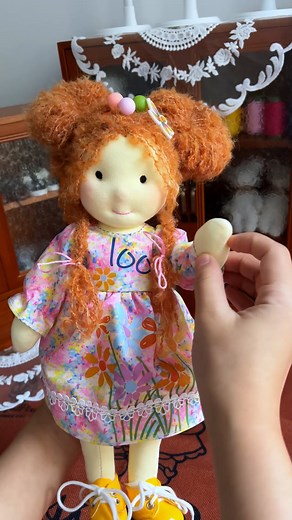 77K views · 1K reactions | Do you know how to add nice patterns to a skirt?#Waldorfpuppe #doll #BirthdayGift #handmade #girl #gift #dollcustom | BlissfulPixie | Facebook
