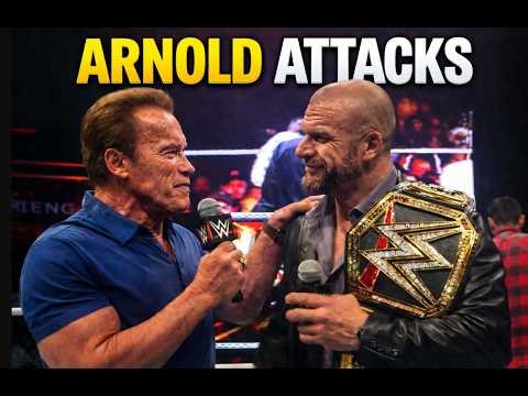 When Arnold Schwarzenegger helped Stone Cold take down Triple H