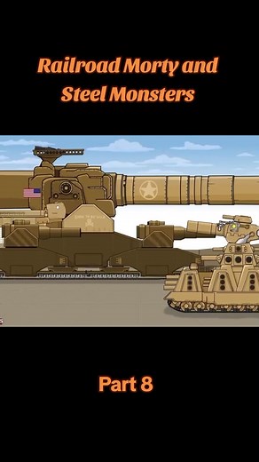 Railroad Morty and Steel Monsters - all series plus bonus #animation #tank #fyp #army