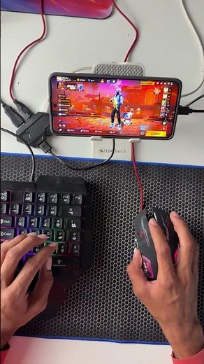 phone me gaming like a PC fips and trick free fire gameplay