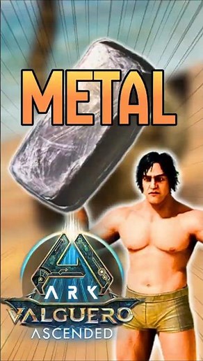 BEST ALPHA Metal Farming Method On Valguero | Ark Survival Ascended