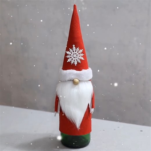 DIY gnome made from a bottle | Life and Fun Story