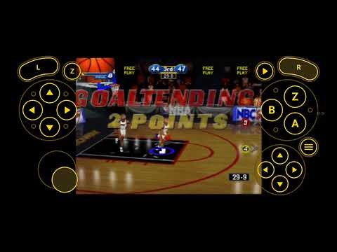 1999 NBA Showtime NBA on NBC Nintendo 64 Title