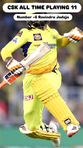 Sir Jadeja – The Ultimate CSK Warrior 💛 | CSK All Time XI #6