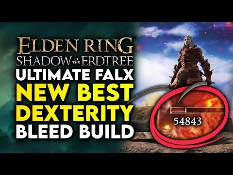 Elden Ring Shadow Of The Erdtree - Best New Dexterity Bleed Build Is Awesome!! Flax Location Guide