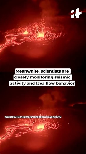 Hawaii on Fire! Mount Kilauea Erupts Again, Lava Flows