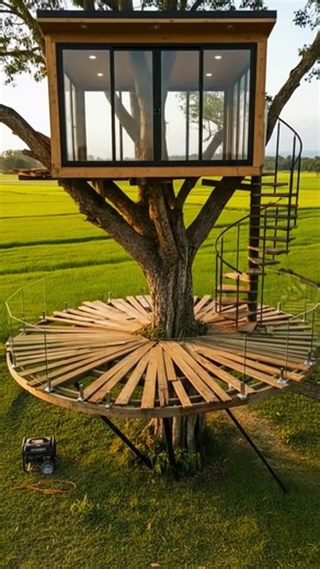 Tree House Time lapse — Backyard Tree House Restoration