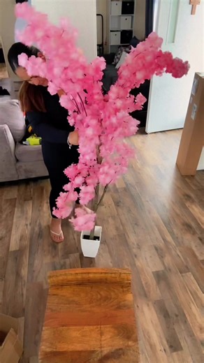 Artificial Cherry Blossom Tree Branches 100-220cm, Fake Blossom Plants, Modern Minimalist Fake Plant #artificialcherryblossotree#fakeblossomplants#modernminimalistfakeplant#treebranches