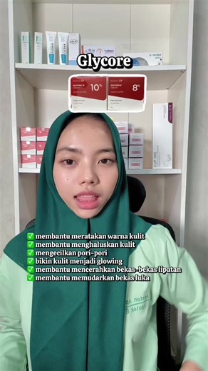 Dipakai seminggu 3x (malam hari) setelah paki glycore jangan lupa pakai mois yaa😉