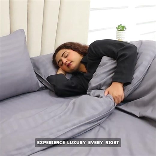 Best 4 Piece Striped Duvet Cover Set UK