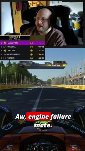 Engine Failure in Monza #f125 #f1game #f1simracing #formula1 #simracing