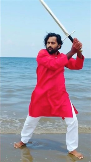 sword fight practice seen | Creative Vlogs