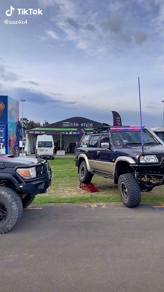 See you all at the Sydney 4wd and Adventure Show This Weekend! #saz4x4 #saz4x4lighting #offroad #4wdshow #1000hpclub #4x4offroad #nissanpatrol #patrolhub #engineswap #barratheworld #tb48 #79serieslandcruiser #79series