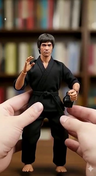 Hollywood Stars Bruce Lee Figure | Karate Master Toy Unboxing