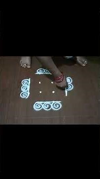 4*2 New Simple Kolam Designs With Dots | Chukkala muggu | Daily Rangoli | Muggu | Middile Class Saki
