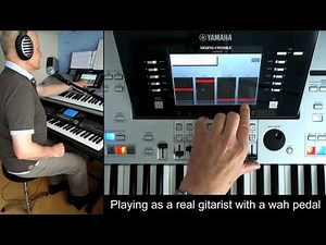 Pedal Wah for Tyros 4 / how it works