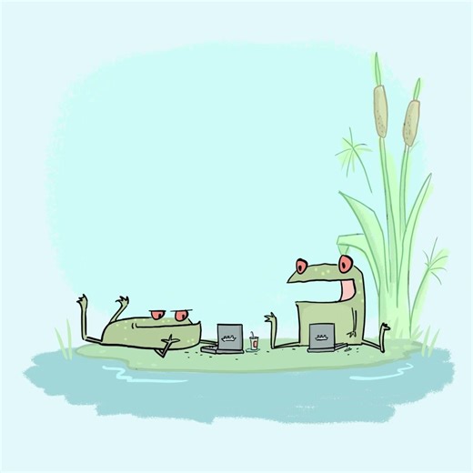 Cheating at Battleship #animation #shorts #frogs #funny #battleship