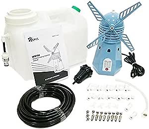 Misters for Outside Patio, Portable Outdoor Garden Patio Windmill Misting System Kit with Cool Mist Spray