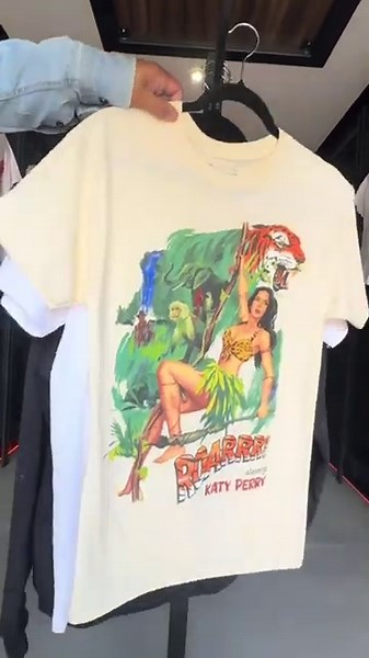 Katy Perry KP143 Tour Merch: The Lifetimes Tour 2025 Main Character T-Shirt #KatyPerry #KP143