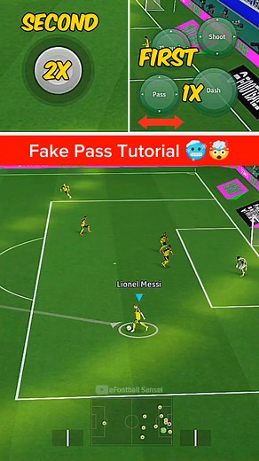 381K views · 3.4K reactions | Fake Pass Tutorial 略 #efootball26 #konami #eFootball2026 #fblifestyle | eFootball Sensei | Facebook