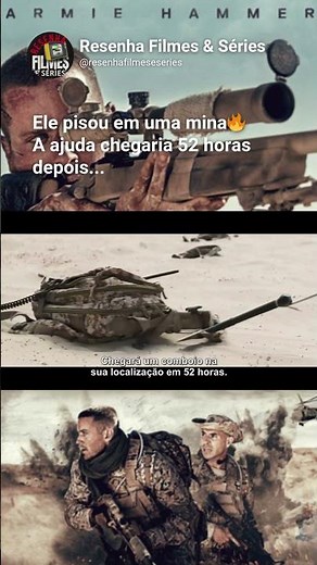 Ele pisou em uma mina...🔥 A ajuda chegaria 52 horas depois ... 🎥 CAMPO MINADO (MINE) Prime Video
