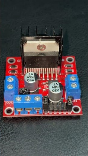 L298N Motor Driver 🔥 #motordriver #l298n #tech #arduino #technology #shorts #trending