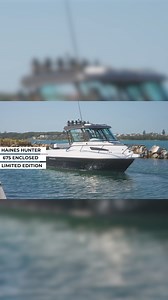 Two legends. One purpose. 🌊🚤 The Haines Hunter 565 Offshore & 675 Enclosed Limited Edition—built to dominate the water. 💪🔥 | Haines Hunter