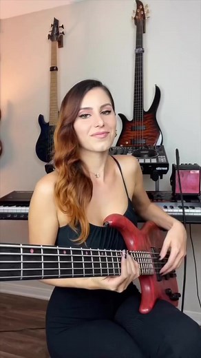 8.7K views · 47 reactions | Anna Sentina’s bass ain't no ordinary bass. Custom-made by Kiesel Guitars, it was built from the ground up to Anna's specifications and gifted to her by Jeff Kiesel himself. Unsurprisingly, it's become her #1."When I saw the new feature of personalizing #SparkMINI grilles, I knew exactly what I wanted to do," Anna says. "Match it to my bass!" How do you think it turned out? #SparkxYou | Positive Grid | Facebook