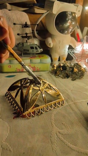 Old torancoconut shell se handmadedecor doll ✨ 🎨#DIYcraft#BestOutOfWaste#RecycleCraft#HandmadeDecor