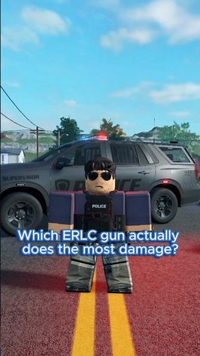 Which ERLC gun actually does the most damage? #roblox#erlc #erlcroblox #fypシ #fyp #foryou