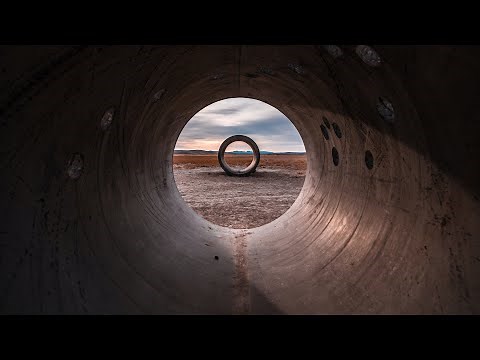 Howling Wind In a Tunnel | Windy Desert Ambience | Nevada White Noise & Sounds | 12 Hours 4K