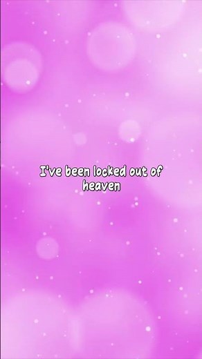 Bruno Mars - LOCKED OUT OF HEAVEN (Clean Version) Lyrics