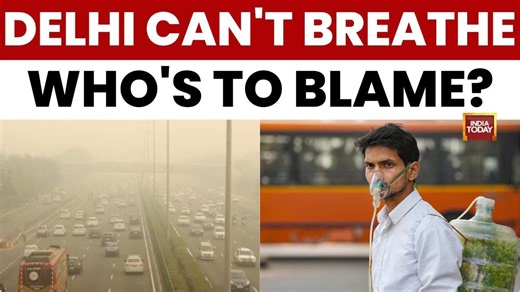 Delhi AQI Hits 385 Again: Smog Returns Days After GRAP 3 Rollback | Political Blame Game Intensifies