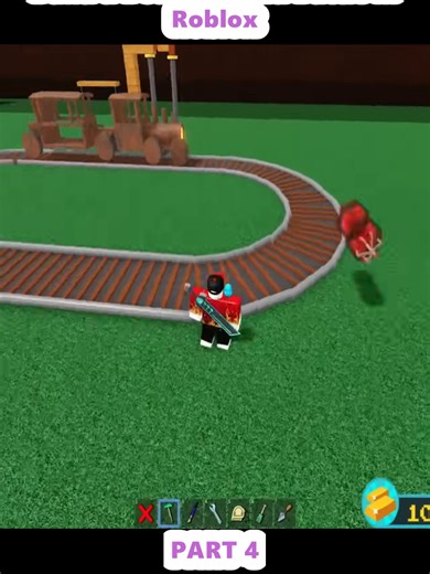 Build a Boat Railroad Battle in Roblox